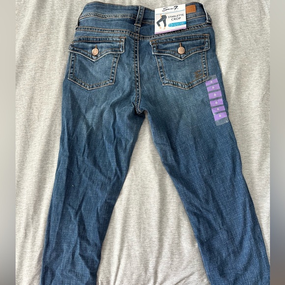 NWT Seven7 Starlette Skinny Crop Jeans - Picture 3 of 4